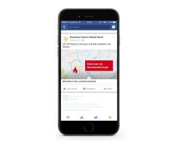 Facebookcampagne na brand