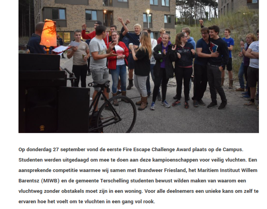 | Fire Escape Challenge | Detail | Projecten