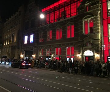 Ontruiming in het theater